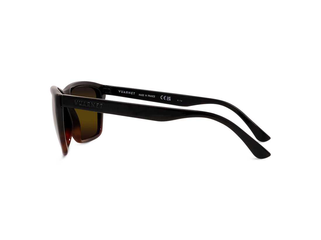 Sunglasses vuarnet legend 06 originals vu40018u 56q havana rectangular masculino size 58mm - Detailed view