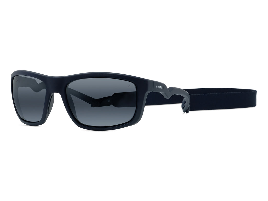 Sunglasses vuarnet racing 08 vu40116u-y 91x blue rectangular masculino size 62mm - Detailed view