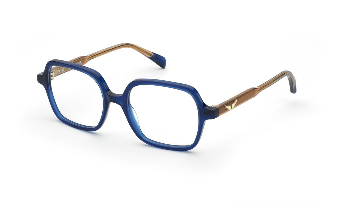 Gafas graduadas zadig&voltaire vzj052 05gp azul geometric infantil talla 48mm - Vista principal