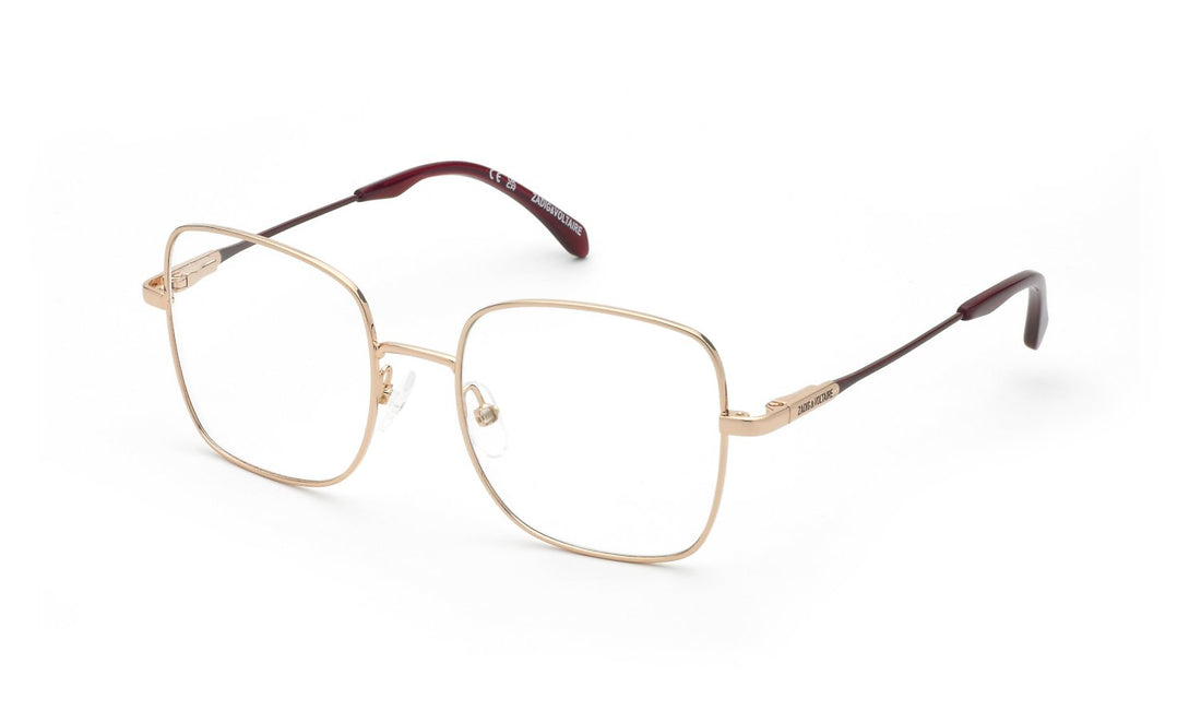 Gafas graduadas zadig&voltaire vzj054 08fc dorado square infantil talla 48mm - Vista principal