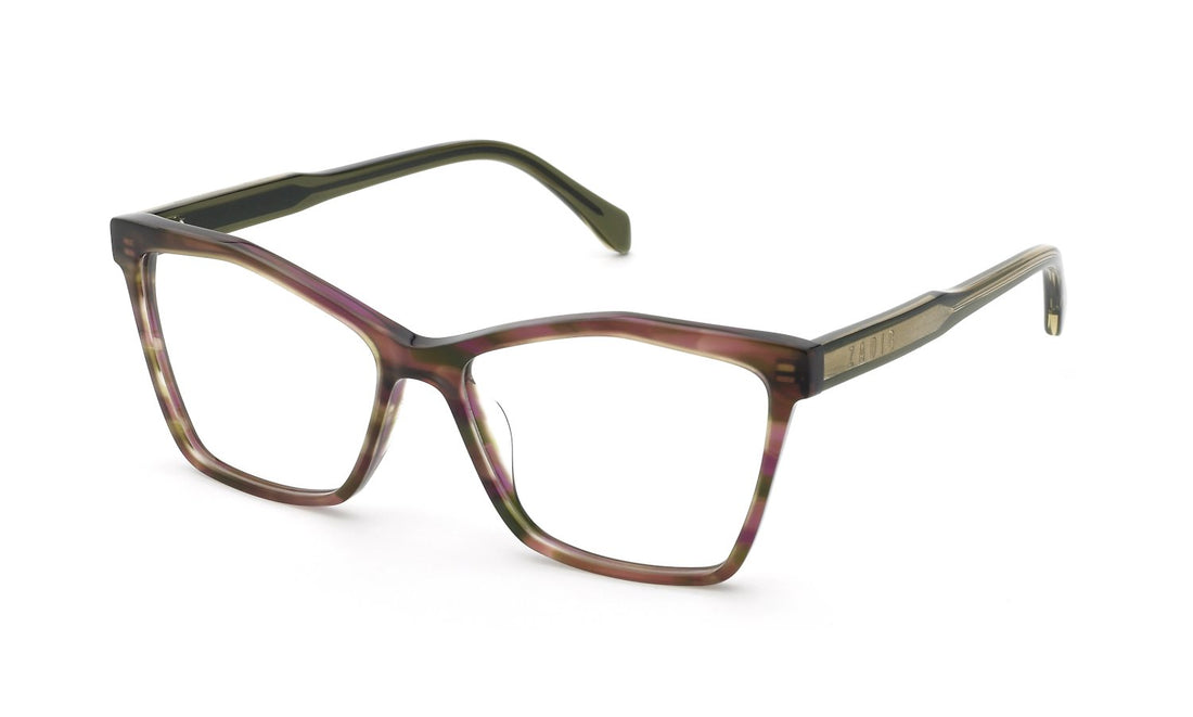 Brillen zadig&voltaire vzv441 0gbi verde butterfly femenino größe 55mm - Hauptansicht