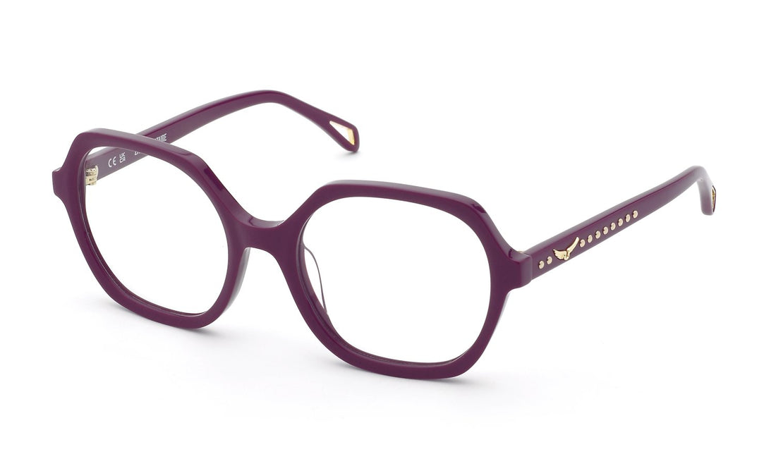 Brillen zadig&voltaire vzv443 09ma geometric femenino größe 53mm - Hauptansicht