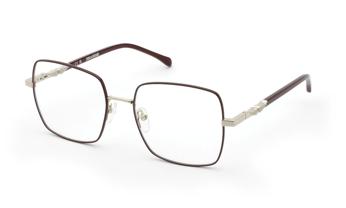 Brillen zadig&voltaire vzv447 0sn9 dorado square femenino größe 54mm - Hauptansicht