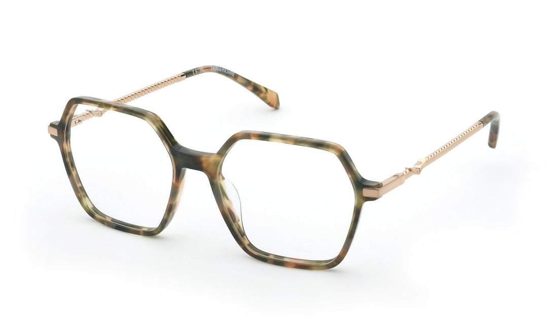 Brillen zadig&voltaire vzv448 01d2 havana geometric femenino größe 53mm - Hauptansicht