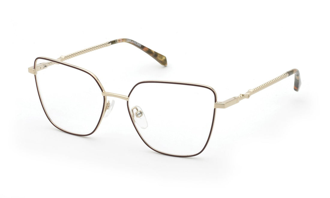 Brillen zadig&voltaire vzv449 0sn9 dorado square femenino größe 55mm - Hauptansicht