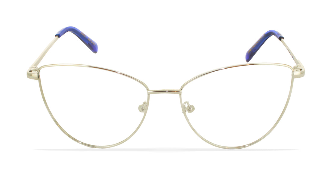 Occhiali da vista greyhounders zekei silver plateado cat eye femenino taglia 55mm - Vista dettagliata