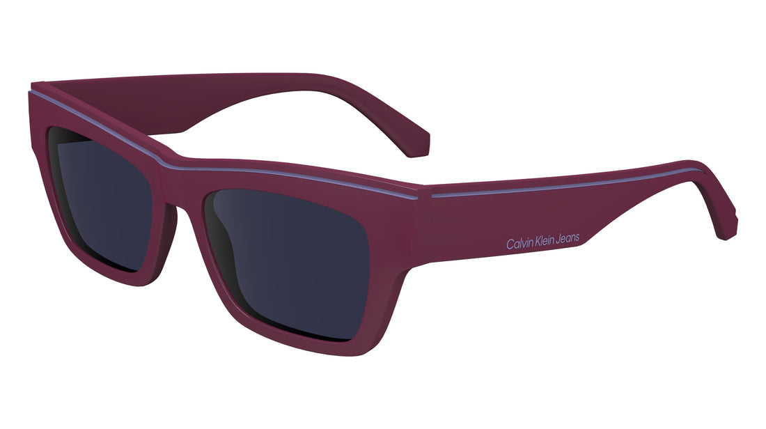 Solglasögon calvin klein jeans ckj24602s 510 morado rectangular unisex storlek 52mm - Huvudvy