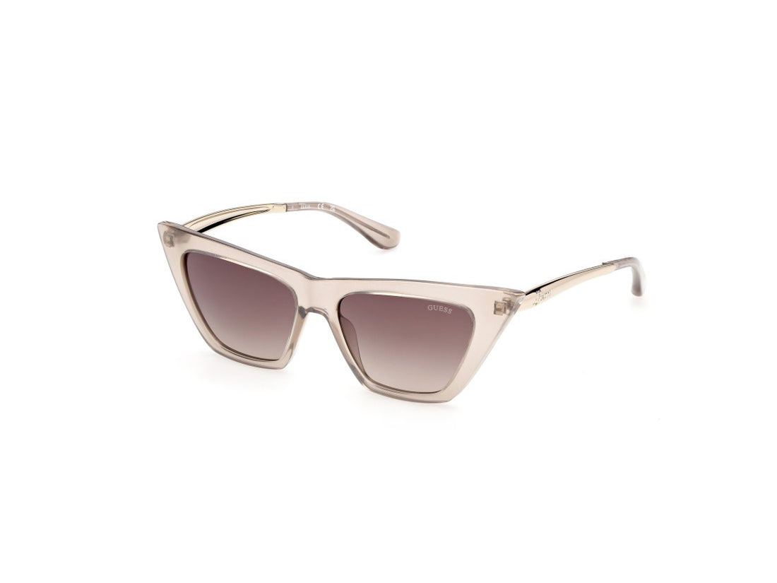 Óculos de sol guess gu00310 59f beige cat eye femenino tamanho 53mm - Vista principal