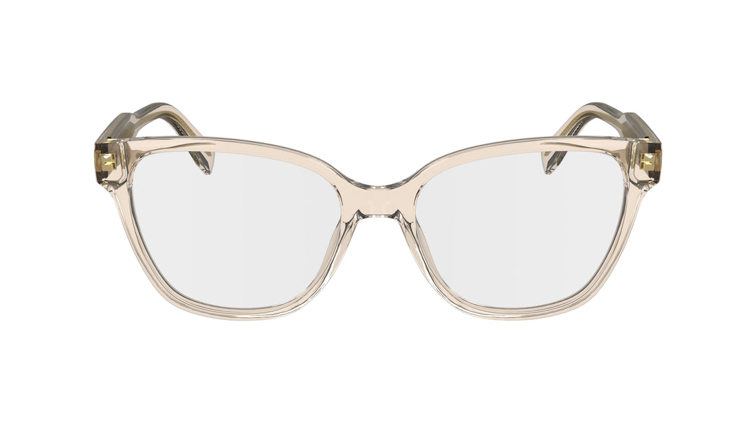 Lunettes de vue lacoste l2944 272 beige rectangular femenino taille 55mm - Vue détaillée