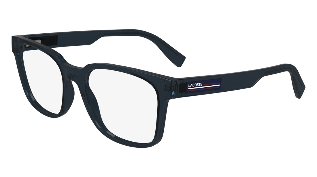 Lunettes de vue lacoste l2947 410 azul rectangular masculino taille 54mm - Vue principale