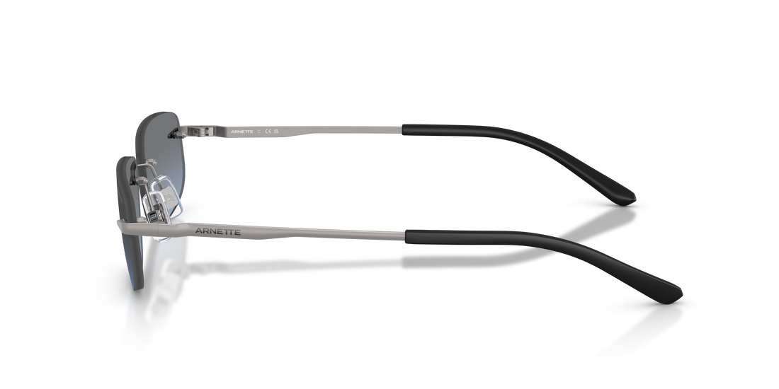 Occhiali da sole arnette an3096 745/8f gris oval masculino taglia 55mm - Vista dettagliata