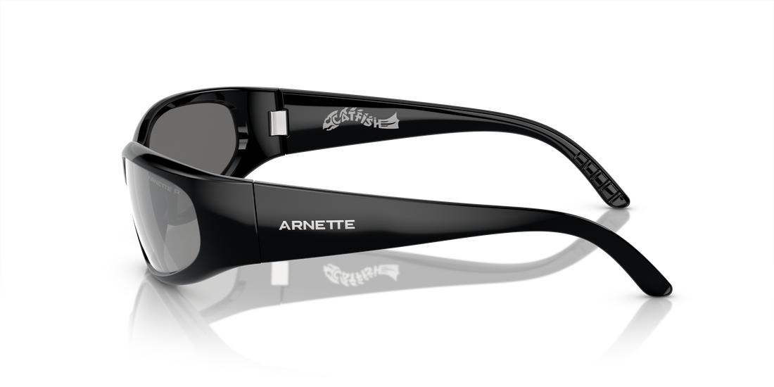 Sonnenbrillen arnette an4302 catfish 2900z3 negro oval masculino größe 65mm - Detailansicht