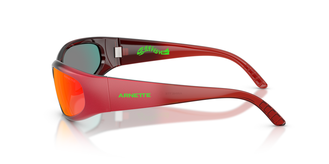 Lunettes de soleil arnette an4302 catfish 30196q naranja oval masculino taille 62mm - Vue détaillée