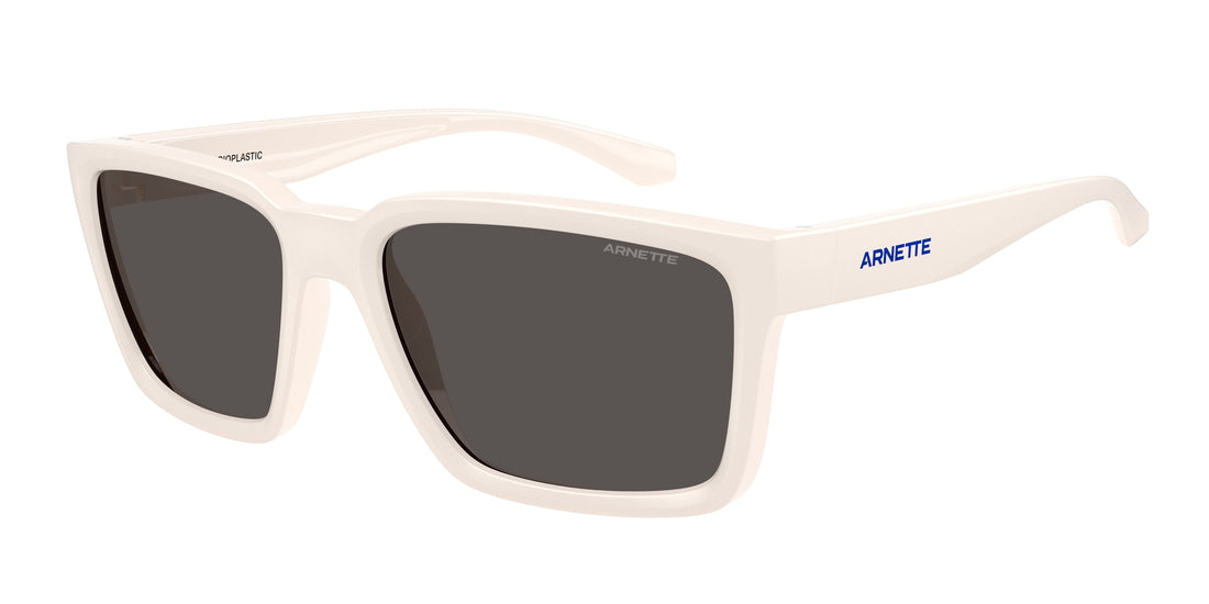 Sunglasses arnette an4346 plot twist 296387 blanco square masculino size 57mm - Main view