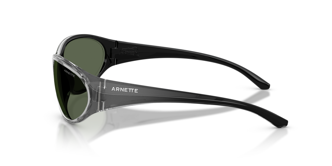 Sunglasses arnette an4368 raven 303371 gris oval masculino size 64mm - Detailed view