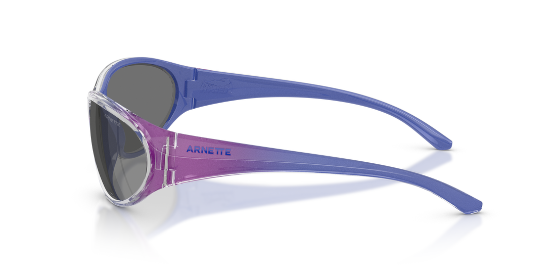 Occhiali da sole arnette an4368 raven 30356g violeta oval masculino taglia 64mm - Vista dettagliata