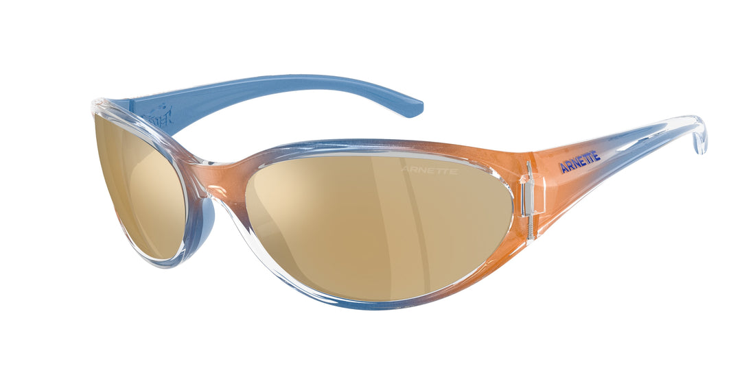 Occhiali da sole arnette an4368 raven 30367p naranja oval masculino taglia 64mm - Vista principale