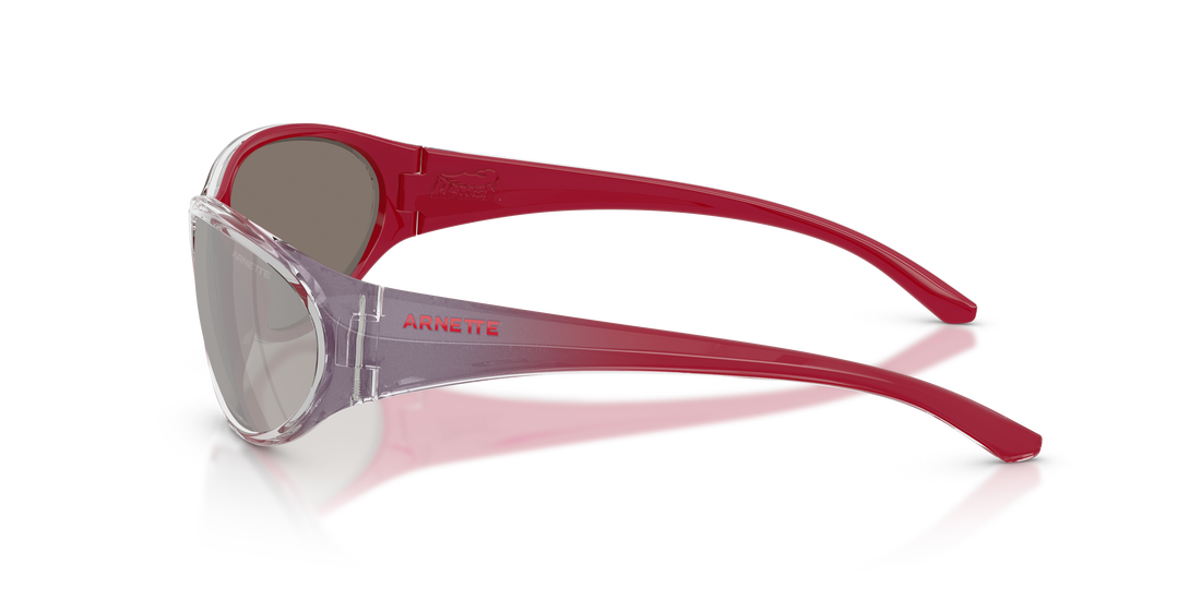 Sunglasses arnette an4368 raven 30376g rojo oval masculino size 64mm - Detailed view