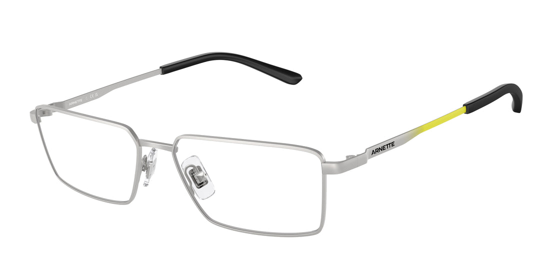 Brillen arnette an6145 quadra 770 plateado rectangular masculino maat 54mm - Hoofdaanzicht
