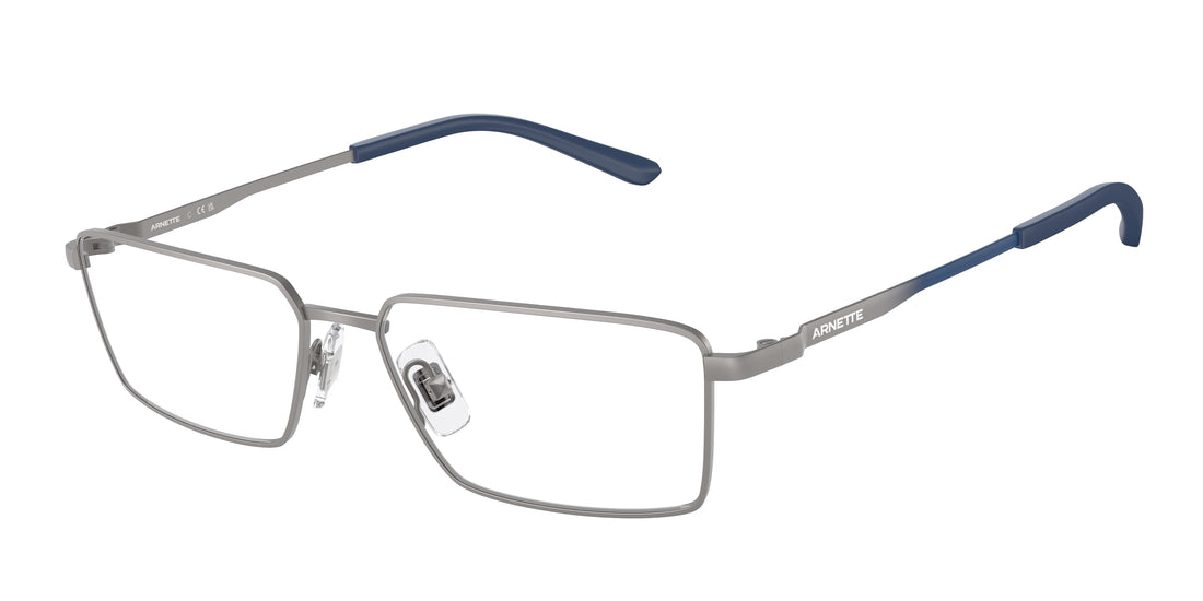 Brillen arnette an6145 quadra 772 gris rectangular masculino maat 56mm - Hoofdaanzicht