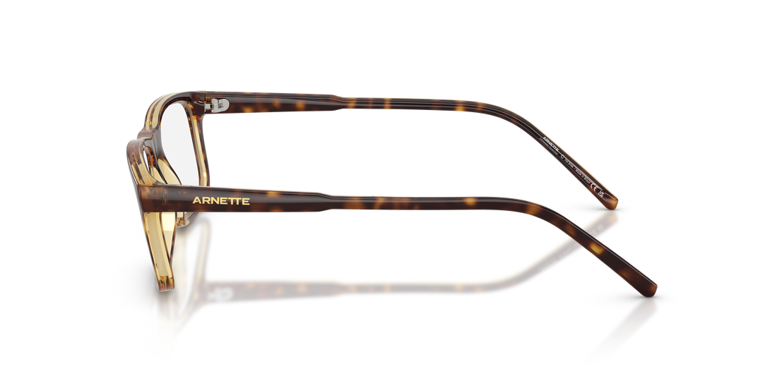Occhiali da vista arnette an7194 dark voyager 2770 marron pillow masculino taglia 54mm - Vista dettagliata