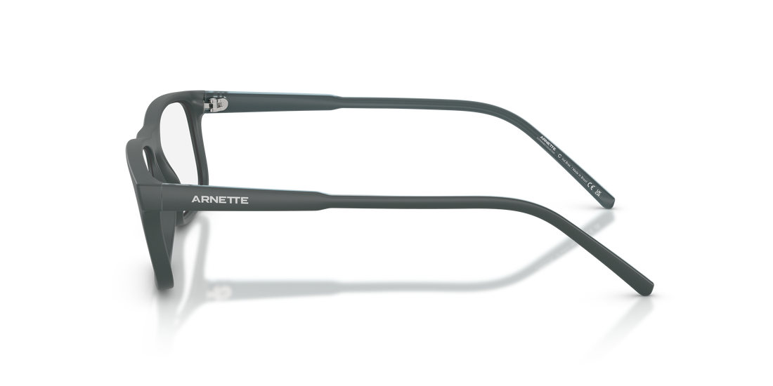 Occhiali da vista arnette an7194 dark voyager 3026 gris pillow masculino taglia 54mm - Vista dettagliata