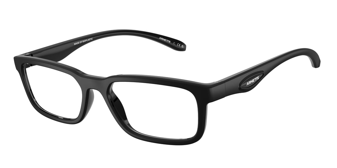 Brillen arnette an7283 raysin 3002 negro rectangular masculino maat 55mm - Hoofdaanzicht
