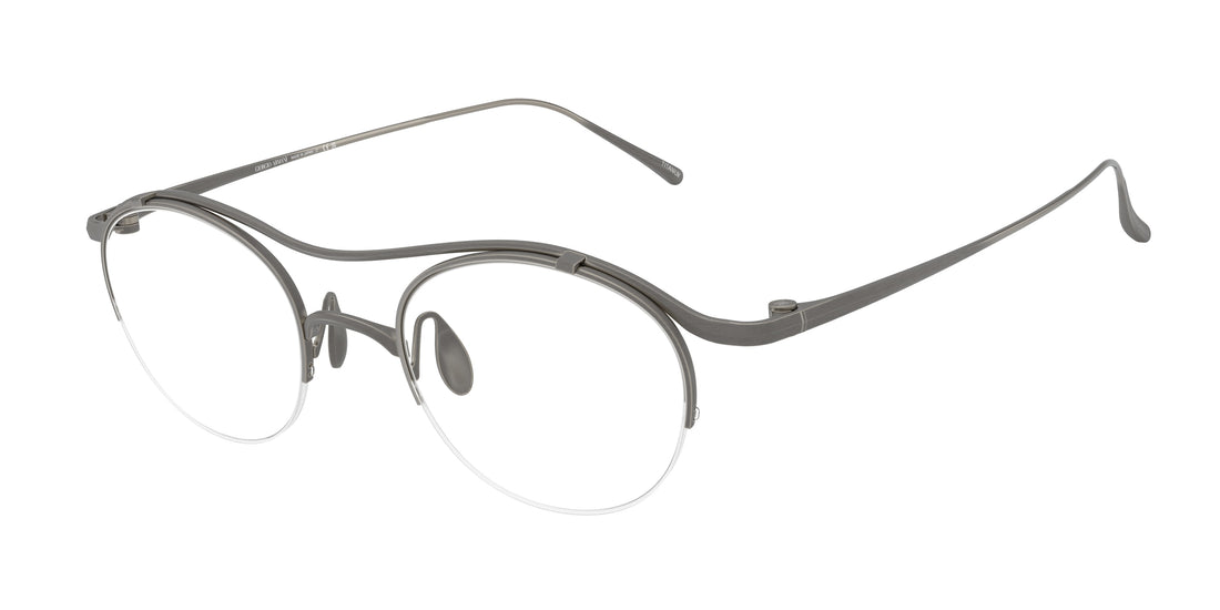 Prescription glasses giorgio armani ar5158t 3356 gris oval masculino size 48mm - Main view