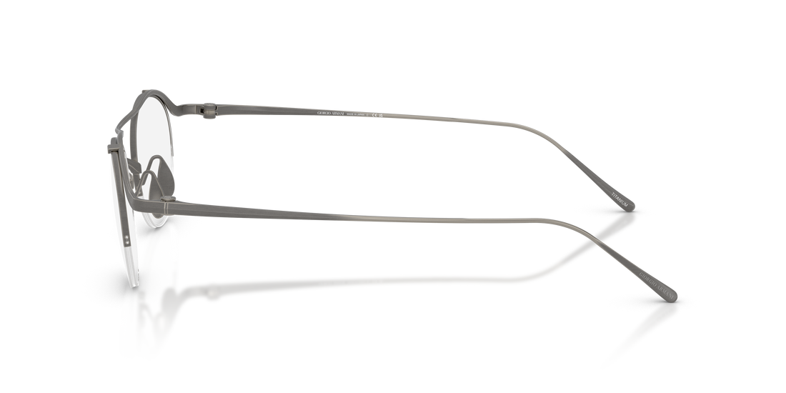 Prescription glasses giorgio armani ar5158t 3356 gris oval masculino size 48mm - Detailed view