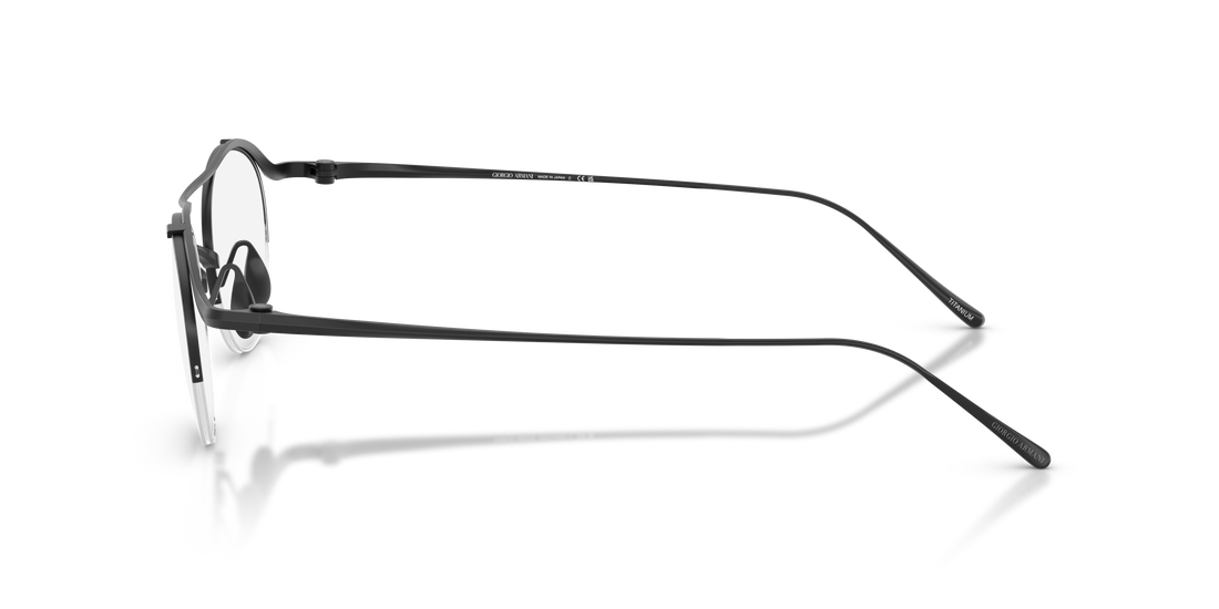 Prescription glasses giorgio armani ar5158t 3404 negro oval masculino size 48mm - Detailed view