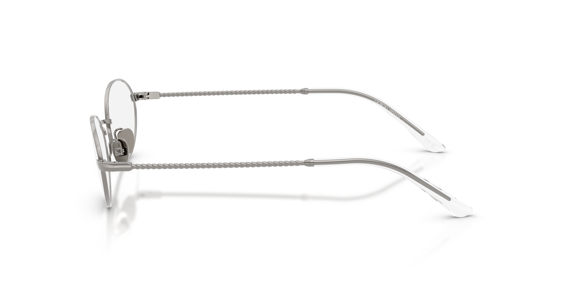 Óculos graduados giorgio armani ar5165 3010 gris oval femenino tamanho 52mm - Vista de detalhe