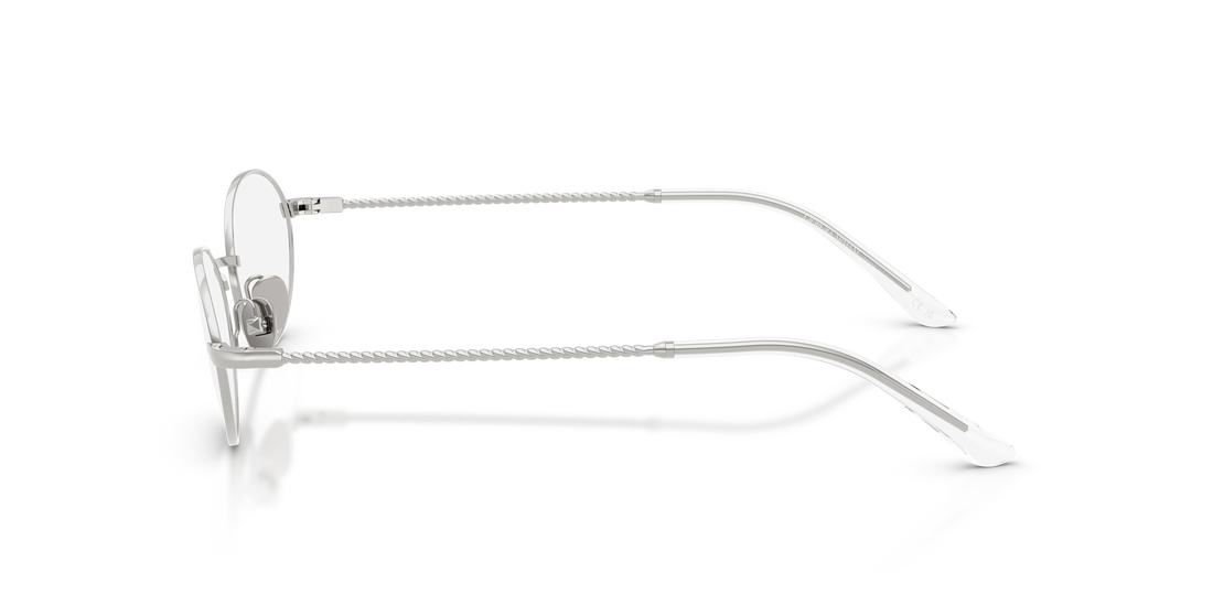 Lunettes de vue giorgio armani ar5165 3015 plateado oval femenino taille 52mm - Vue détaillée