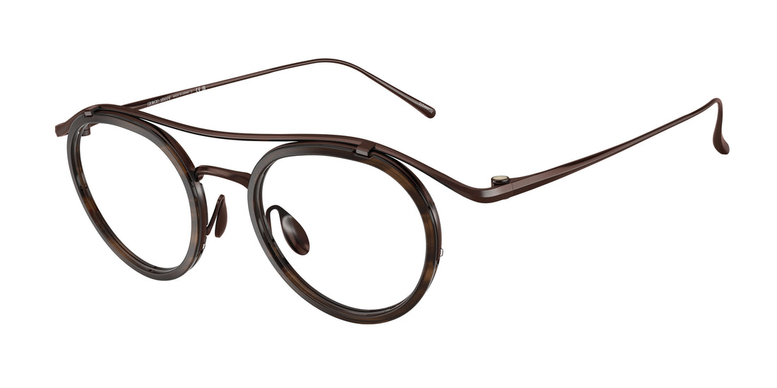 Prescription glasses giorgio armani ar5166t 3430 marron pantos masculino size 46mm - Main view