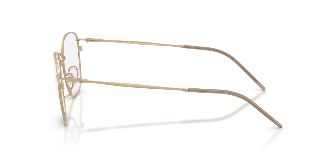 Lunettes de vue giorgio armani ar5168 3002 dorado pillow masculino taille 53mm - Vue détaillée