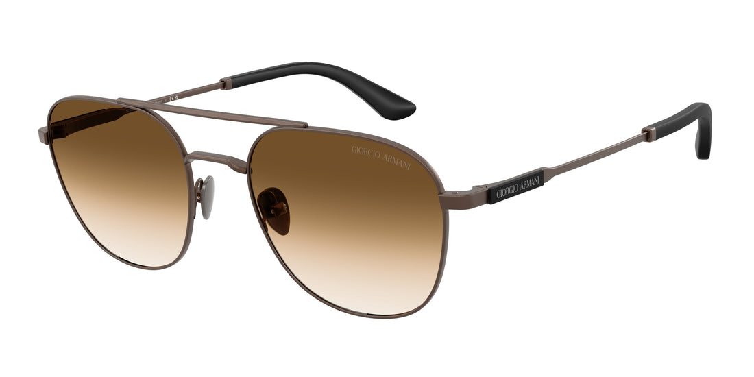 Sunglasses giorgio armani ar6178 300651 cobre rectangular masculino size 54mm - Main view