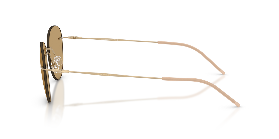 Sunglasses giorgio armani ar6182 300273 dorado round masculino size 53mm - Detailed view