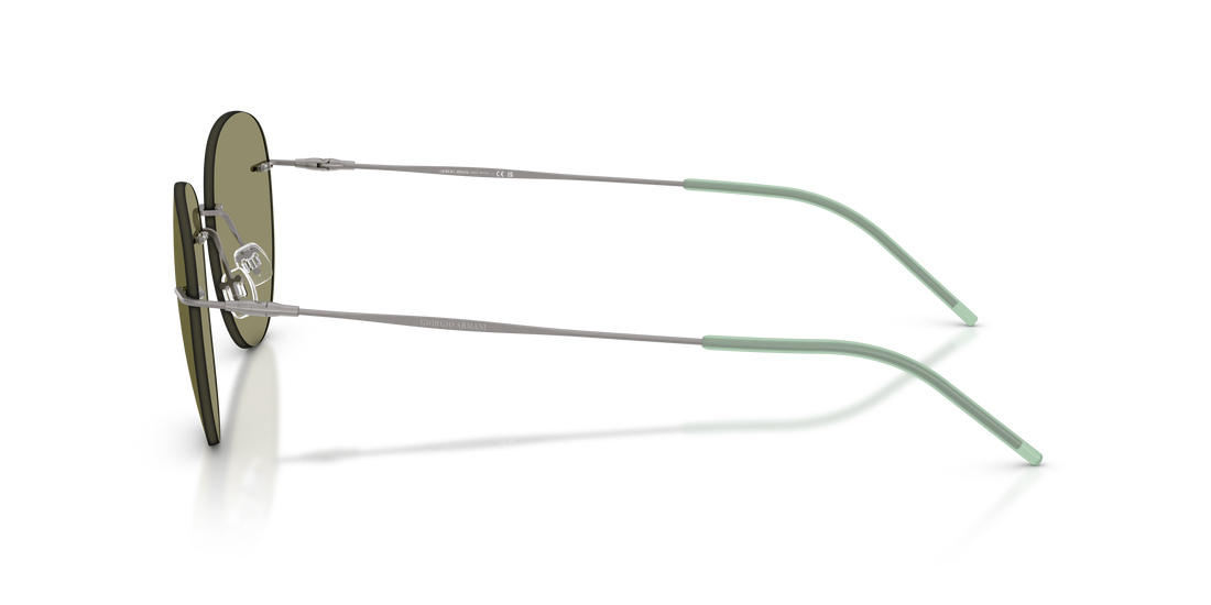 Sunglasses giorgio armani ar6182 300314 gris round masculino size 53mm - Detailed view