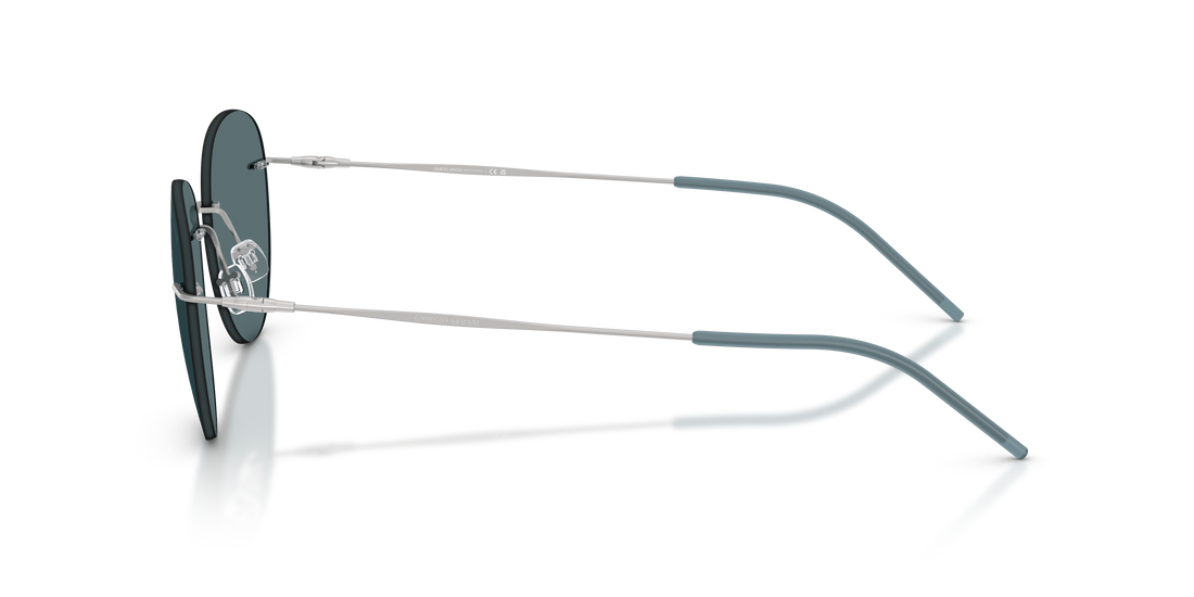 Sonnenbrillen giorgio armani ar6182 304587 plateado round masculino größe 53mm - Detailansicht