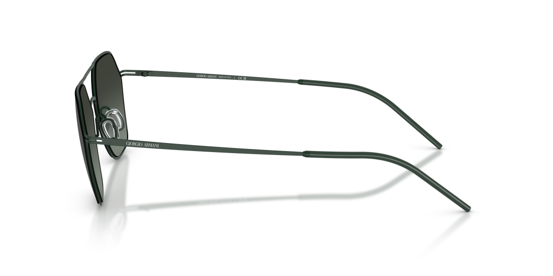 Sunglasses giorgio armani ar6185 34362a verde square masculino size 54mm - Detailed view