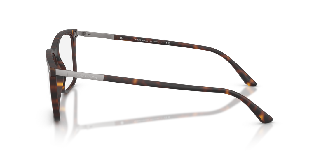Brillen giorgio armani ar7122 6417 havana square masculino größe 56mm - Detailansicht