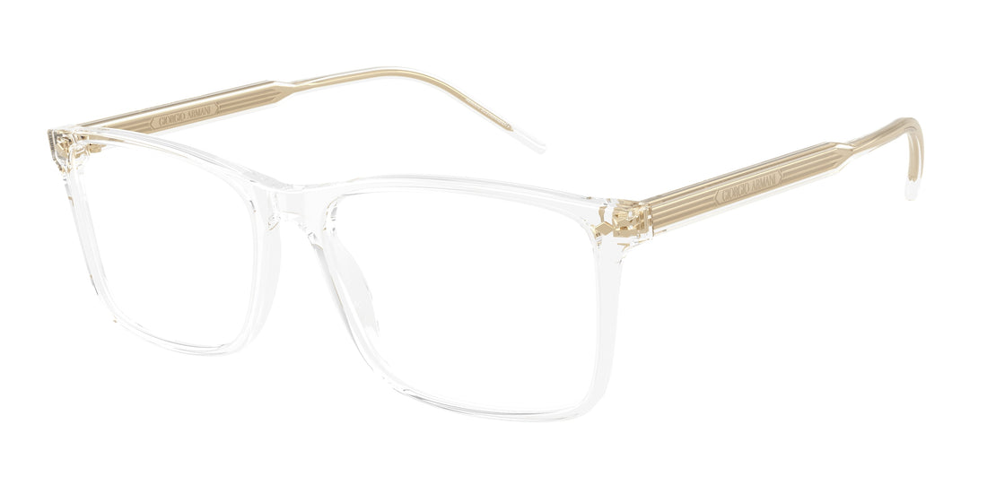 Óculos graduados giorgio armani ar7258 6075 transparente rectangular masculino tamanho 55mm - Vista principal