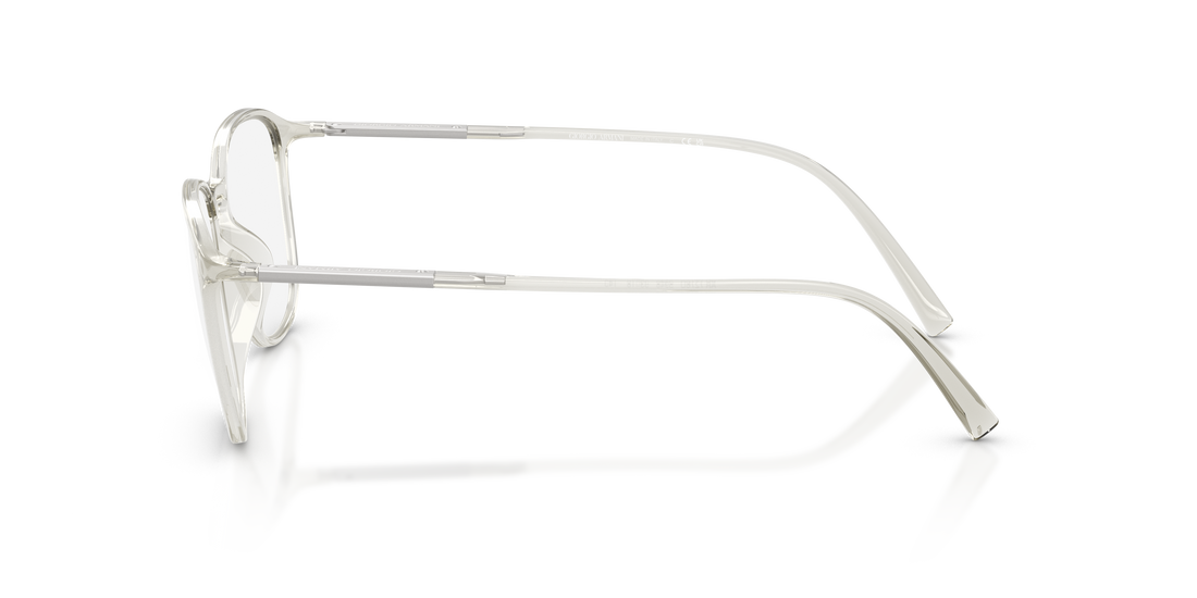 Óculos graduados giorgio armani ar7276u 5948 gris pillow masculino tamanho 53mm - Vista de detalhe