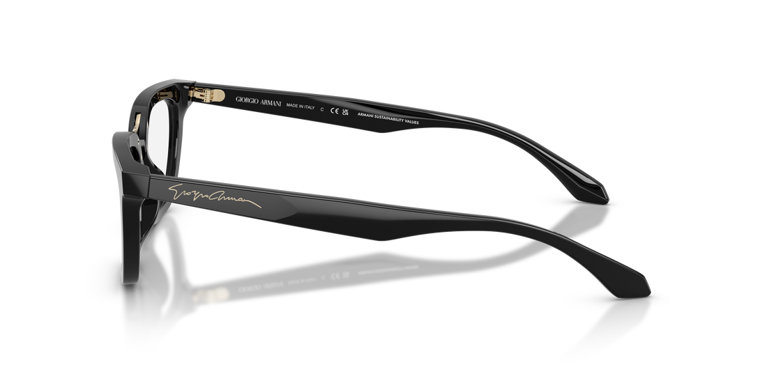 Brillen giorgio armani ar7290u 5017 negro butterfly femenino größe 52mm - Detailansicht