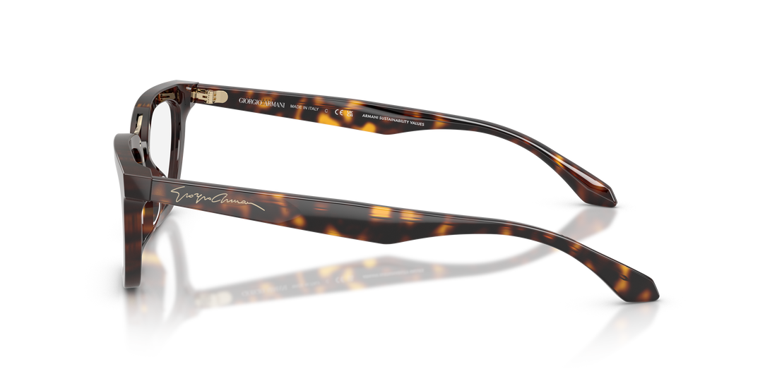 Brillen giorgio armani ar7290u 6124 havana butterfly femenino größe 52mm - Detailansicht