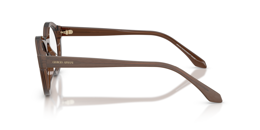 Brillen giorgio armani ar7292u 6394 marron pantos unisex größe 47mm - Detailansicht