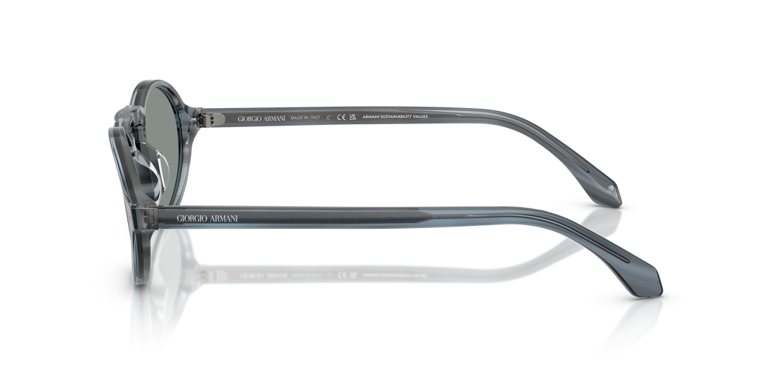 Sunglasses giorgio armani ar8219u 634356 azul oval masculino size 52mm - Detailed view