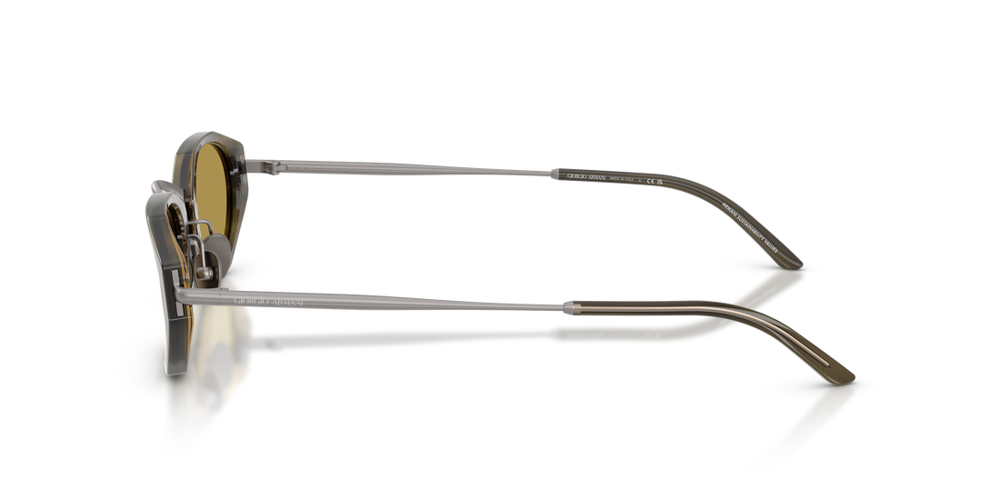 Sunglasses giorgio armani ar8242 6304/2 verde irregular masculino size 50mm - Detailed view