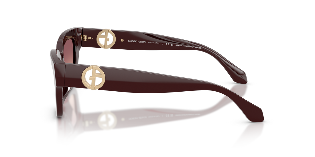 Sonnenbrillen giorgio armani ar8246u 63088d violeta cat eye femenino größe 50mm - Detailansicht