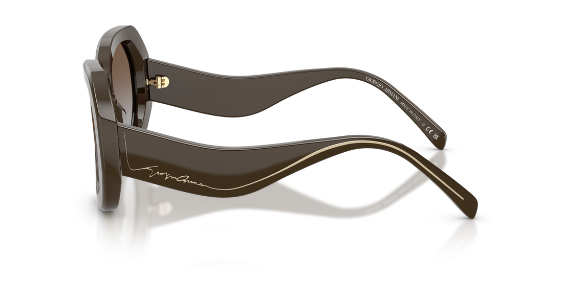 Sonnenbrillen giorgio armani ar8248 634089 marron square femenino größe 51mm - Detailansicht