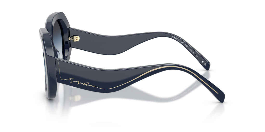 Sunglasses giorgio armani ar8248 63417x azul square femenino size 51mm - Detailed view